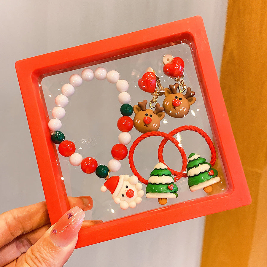 Wholesale Christmas children' s colorful bracelets
